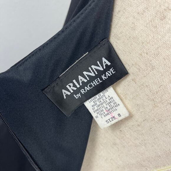 Vintage Y2K Black Silver Glitter Floral Thin Strap Maxi Pencil Dress Size 8 Prom - Picture 8 of 15